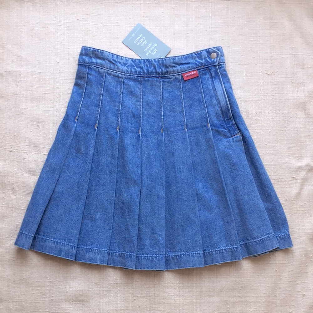 Denim Tennis Skirt
